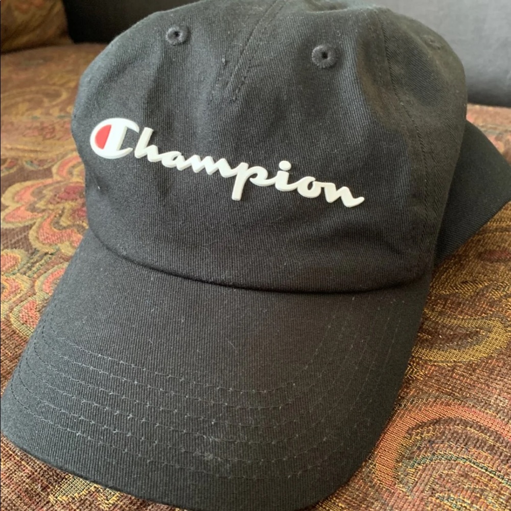 Champion black hat
